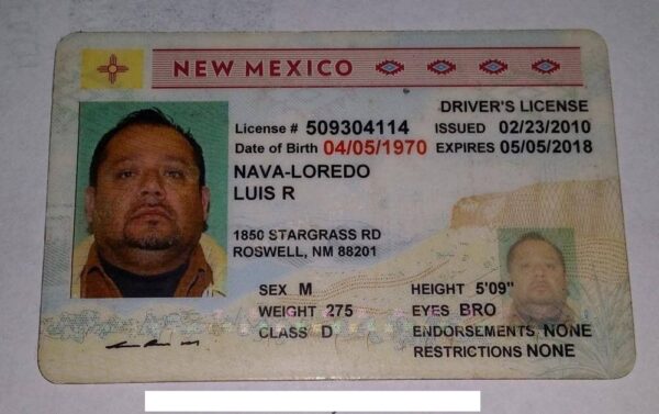 Buy New Mexico Drivers License