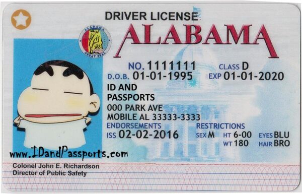 Buy Alabama Drivers License