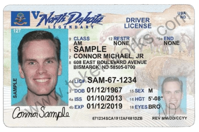 North Dakota Drivers License