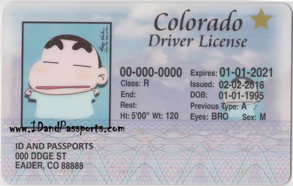 Buy Colorado Drivers License