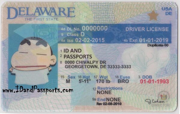 Buy Delaware Drivers License