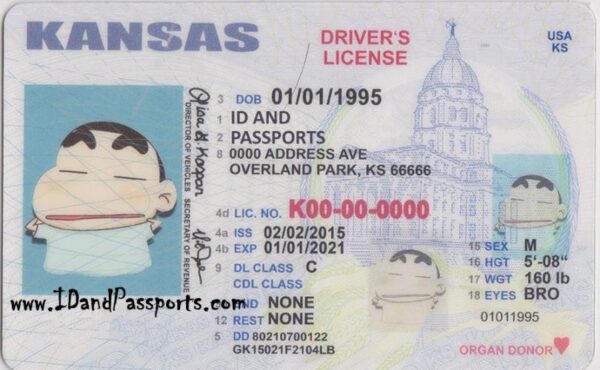 Buy Kansas Drivers License