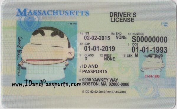 Buy Massachusetts Drivers License