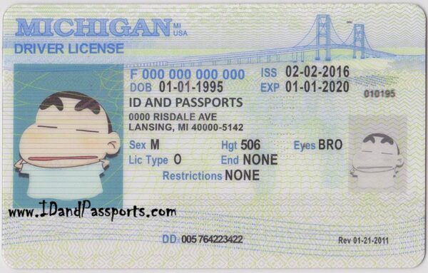 Buy Michigan Drivers License