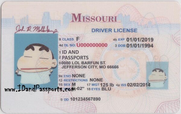 Buy Missouri Drivers License