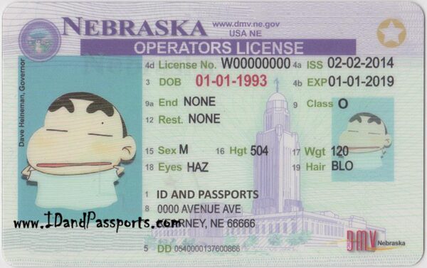 Buy Nebraska Drivers License