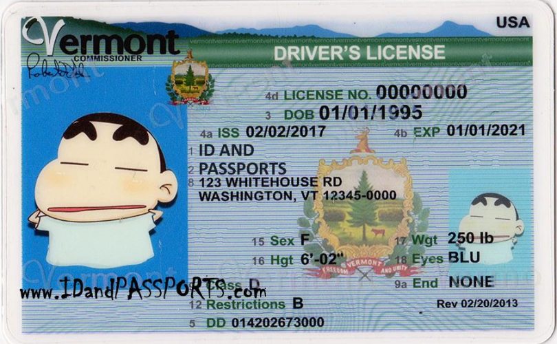 Buy Vermont Drivers License Online VT ID AND PASSPORTS