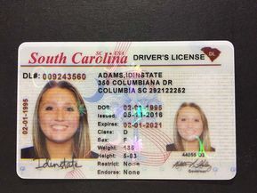 South Carolina Driver's License