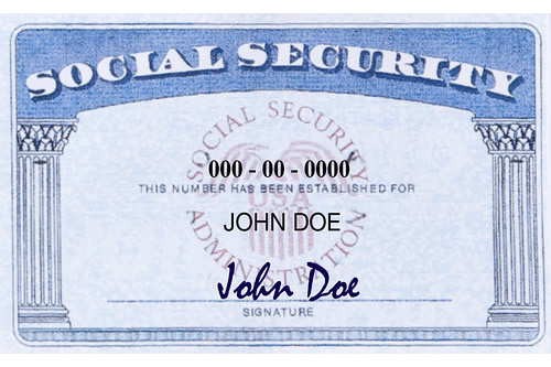 Buy Social Security Cards