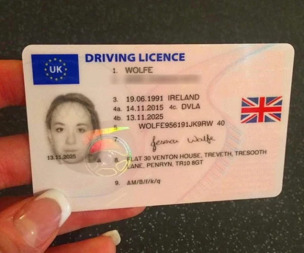 Buy fake UK driving License