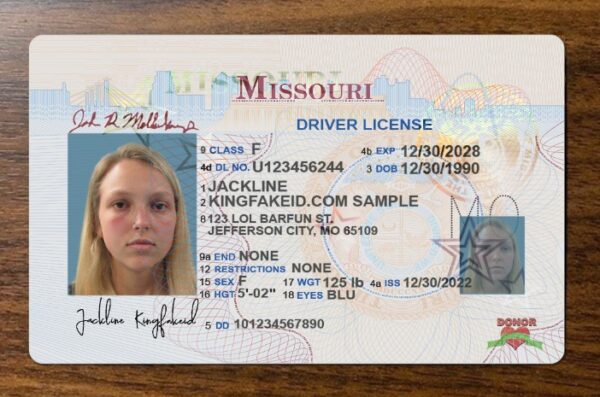 How much is a Missouri State ID